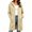 Beige Sweatshirts for Women, variant on Womens Hooded Sweatshirt Jacket Longline Full Zip Hem Slit Dual Side Pocket Drop Shoulder Outerwear for Fall Road Trips Downtown Shopping Sprees Red XL