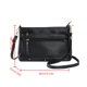 thumbnail image 3 of Paquete informal para mujer, bolso de viaje de cuero PU, bolso de ocio para niñas (negro) DQrwqpou Para Estrenar, 3 of 3
