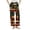 Multicolor, variant on Women's Pajama Pants with Pockets- Christmas Printed Pajama Pants - Soft Plush Pjs Bottom