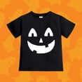 thumbnail image 2 of RMGVDSD Toddler Girls Boys Halloween Shirt Cute Pumpkin T-Shirts For Kids Short Sleeve Tee Shirt Tops Children's Graphic Tshirts 1-2 Years, 2 of 5