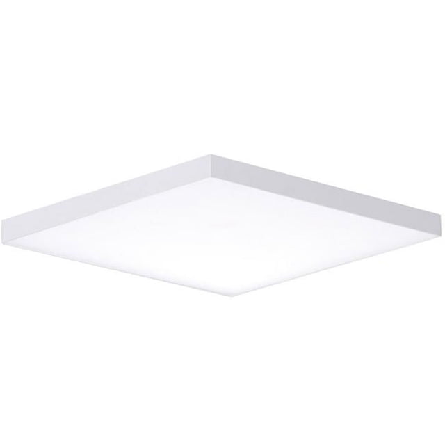 Maxim 57675WTWT 15 in. Trim White LED Flush Mount Ceiling Light