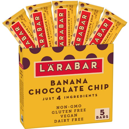 Larabar Limited Edition Banana Chocolate Chip Fruit & Nut (Best Fruit And Nut Bars)