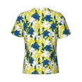 thumbnail image 6 of Qekee Lilies Flowers Classic Fit T-Shirt Men's Shirt Men's Tight Short Sleeves for Exercise, Running, Mountaineering - Lilies Flowers, 6 of 9