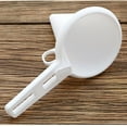 thumbnail image 1 of IFANLANDOR Chocolate Decorating Funnel Dispenser White Easy to Use Baking Accessory, 1 of 8