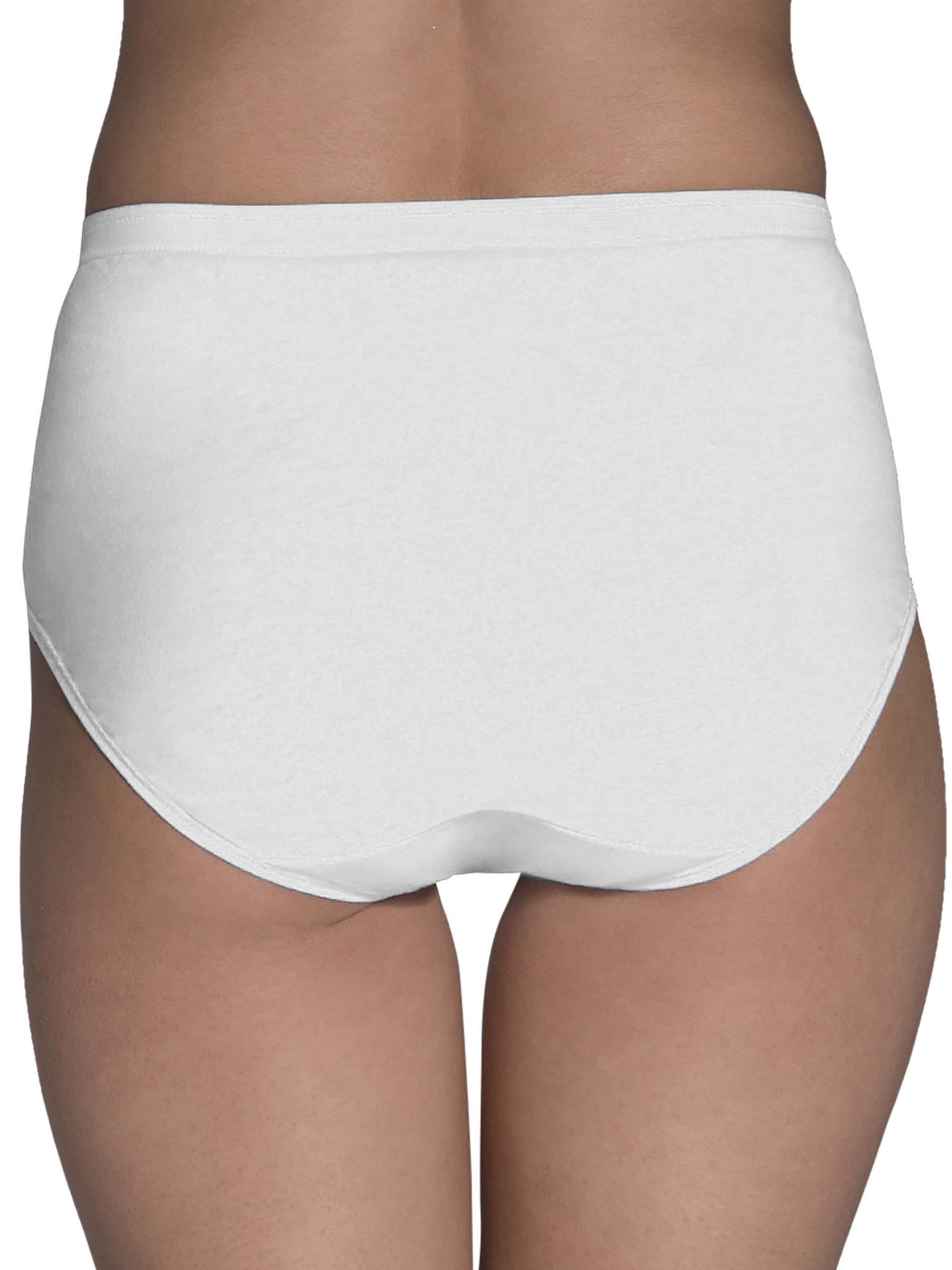 Women's Assorted Cotton Brief Underwear, 6-Pack