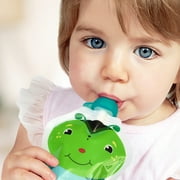 ChooMee SnakPack Reusable Durable Hygienic Baby Food Pouches, 4 CT, 5 oz, 4 Months - FreshSquad Set
