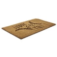 thumbnail image 3 of Entryways Happy Fall Y'all Text Coir Indoor Outdoor Doormat, 17" x 28", Brown, 3 of 6