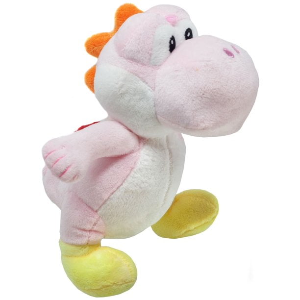 Nintendo Official Super Mario 10" Pink Yoshi Plush Doll Toy