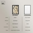 thumbnail image 6 of Shapes of Sage I Shadowbox Print Modern Wall Decor by Art Remedy, Black Frame, 20 x 30, 6 of 7