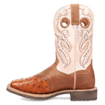 thumbnail image 3 of Dan Post Boots Mens Martel Ostrich Embroidered Square Toe Pull On Cowboy  M, 3 of 5