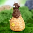 thumbnail image 6 of Orangide Easter Highlands Yak Resin Figurine, Holiday Gifts for Women,Mom,Beautifully Crafted Home Office Farmhouse Kitchen Decorations Garden Figurine, for Highland Cow Lovers, 6 of 6