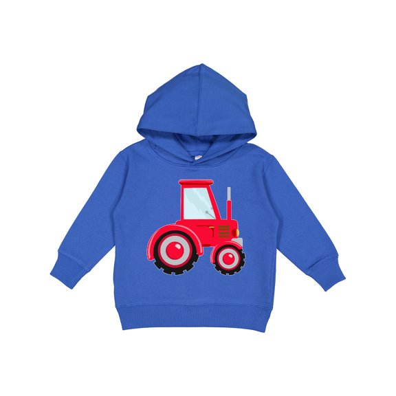 Inktastic Farming Red Tractor Toddler Hoodie