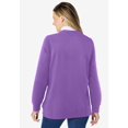 thumbnail image 2 of Woman Within Plus Size Layered-Look Sweatshirt, 2 of 6