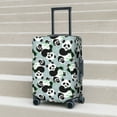 thumbnail image 6 of Pofeuu Panda And Eucalyptus Print Luggage Suitcase Cover Protector Luggage Washable Covers Aesthetic for 18/24/28/32 inch Luggage（No luggage included）-Medium, 6 of 7