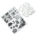 thumbnail image 3 of DIY Transparent ,  And Green Possess Clear Printing  Bring  Stamping Effect TPR   For Gifts For Home T1746TC  + Cutting Die, 3 of 8