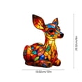 thumbnail image 3 of Resin Animal Night Light, LED Art Sculpture with Soft Glow, Handcrafted Desktop Decoration for Bedroom Living Room, Multi-Mode Lighting, USB or Battery Powered, Ideal Gift for Kids and Art Lovers, 3 of 6