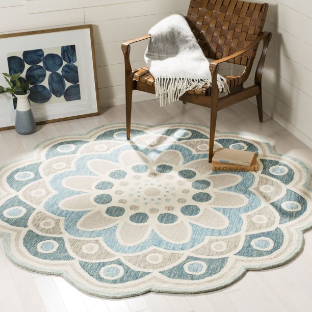 Safavieh Novelty Delaney Floral Area Rug - Walmart.com - Walmart.com