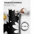 thumbnail image 6 of nqOlkjepod Outdoor Curtains for Patio Waterproof, Botanical Daisy Outdoor Privacy Panels Grommet, Spring Flowers Branch Stems Blackout Outside Curtains for Porch/Cabana/Pergola 54"x95", 1 Panel, 6 of 8