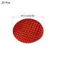 thumbnail image 2 of Dispositivos reflectantes para asustar aves Uxcell autoadhesivos para mantener alejadas a las aves reflector rojo, 2 of 5