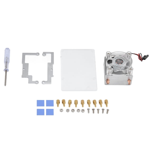Cooling Fan for Raspberry Pi ICE Tower Cooler RGB CPU Heatsink DIY Parts for 4B 3B+ 3B