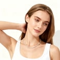 thumbnail image 4 of APSVO S925 Sterling Silver Plated Tennis Necklaces for Women CZ Chain Prom Wedding Birthday Mothers Day Jewelry Gifts Teen Adults Mom Female Daughter Girlfriend Wife Age Ideas 1.5/2mm, 4 of 8