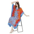 thumbnail image 3 of Gypsie Blu Women's Plus Size Kaftan Dresses Printed Long Maxi Dress for Ladies Girls, 3 of 6