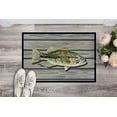 thumbnail image 2 of Carolines Treasures 8493-MAT Poisson Basse Petite Bouche Intérieure Ou Extérieure Mat - 18 x 27 Po., 2 of 4