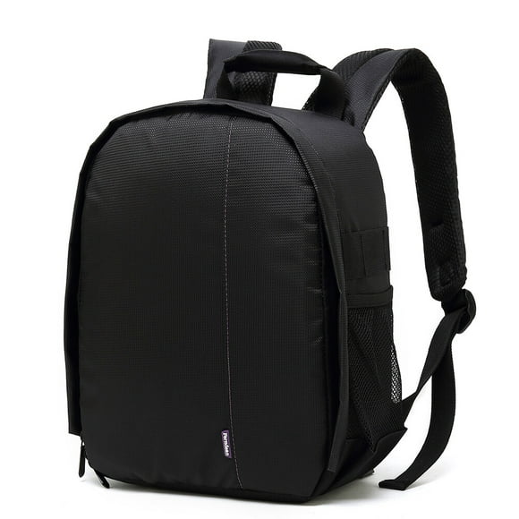 Durable Camera Backpack DSLR Camera Bag Water-resistant Multi-functional Breathable Camera Bag(Grey)