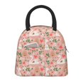 thumbnail image 2 of Haiem Swan And Flowers3 Printed Lunch Bag Women, Lunch Box Lunch Bag for Women, Small Leakproof Cute Lunch Tote Large Capacity Reusable Insulated Cooler Lunch Container, 2 of 6