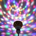 thumbnail image 4 of 6 Piezas de Lámpara de Bola Mágica Giratoria Colorida RGB LED Sin Enchufes Luces de Bola de Discoteca para Fiestas de Baile Luz de de DJ, 4 of 5