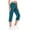 Blue women capri pants high waisted a1, variant on Women Capri Pants High Waisted with Pockets Solid Casual Regular Fit Cropped Trousers for Summer Beach Work Lounge Flowy Palazzo, Blue S