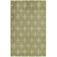 thumbnail image 2 of Nourison Essentials Indoor/Outdoor Green Ivory 4' x 6' Area Rug (4x6), 2 of 9