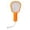 Saffron, variant on 2-in-1 Rechargeable Electric Mosquito Swatter, LED Bug Zapper Racket for Indoor and Outdoor Use, USB Powered,Light Purple