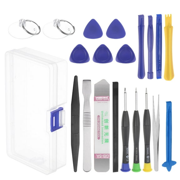 Uxcell 20 in 1 Electronics Repair Tool Kit Precision Screwdriver Set Opening Tool with Case