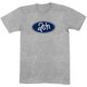 thumbnail image 1 of Ash - Camiseta Logotipo Retro de Algodón para Adultos Unisex (Gris), 1 of 2