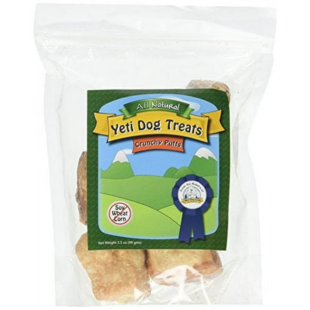 UPC: 0799666649639 | Yeti Crunchy Puffs Natural Yak Cheese Dog Treats  3.5 Oz