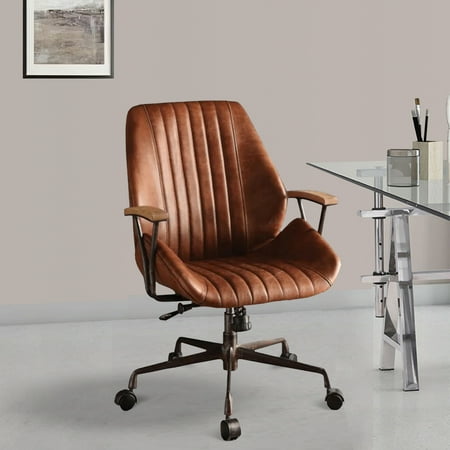 UPC: 0840412115950 | Acme Furniture Hamilton Office Chair  Coffee Leather