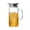 Stainless steel, variant on Impacts Glass Bottle Sturdy Glass Carafe for Iced Coffee Milk and Other Beverages Ideal for Everyday Use