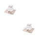 thumbnail image 1 of Moyic Soporte de pared para fregona de baño, inodoro, cocina, mango de fregona, colgador adhesivo de PVC montado en la pared Blanco transparente PC 1 2Conjunto, 1 of 6