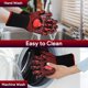 thumbnail image 5 of 32cm, A Pair BBQ Gloves, Oven Mitts Grilling Gloves - 1472 Extreme Heat Resistant Oven Gloves, Non-Slip Silicone Cooking Gloves for Grilling, Barbecue, 5 of 5