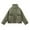 Army Green, variant on Fengactive Womens Winter Quilted Coat No Hood Ribbed Padded Jacket Warm Jackets with Pockets