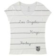 thumbnail image 1 of Level Wear Camiseta gráfica de hockey para mujer Los Angeles Kings, blanca, pequeña, 1 of 2