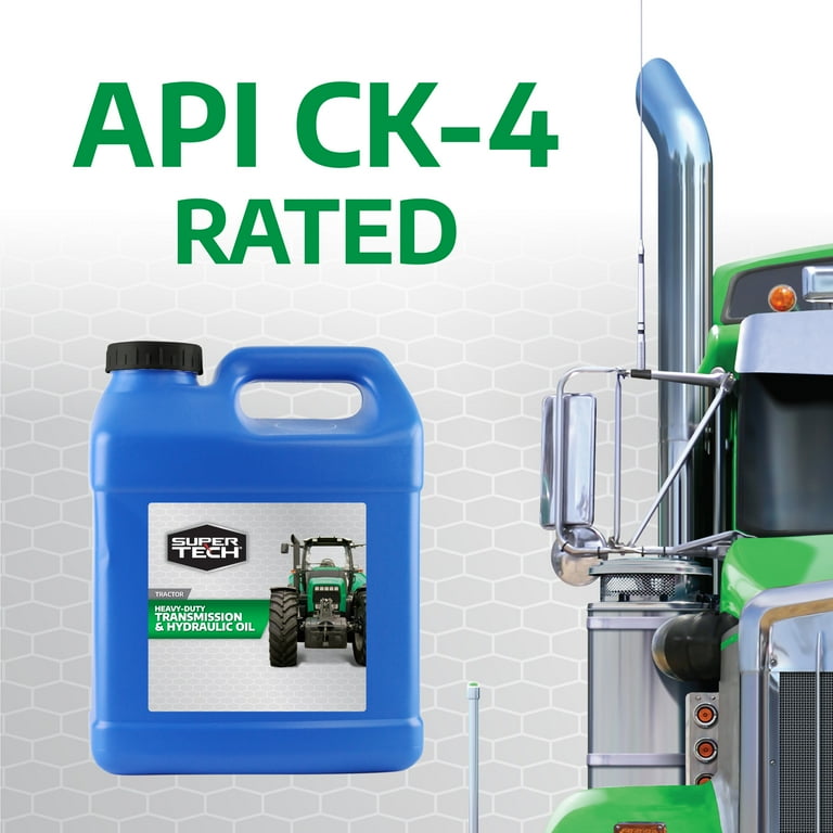 Super Tech Heavy Duty SAE 15W-40 Motor Oil, 2 Gallons for Diesel