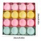 thumbnail image 4 of Xihbxyly Adornos de Terciopelo, Juego de Bolas Navideñas Flocadas, 16 Piezas de Decoración Colgante de 2,4 Pulgadas, Diseño Fácil de Colgar, Decoración Navideña Versátil, Uso En Casa o En La Oficina,, 4 of 7