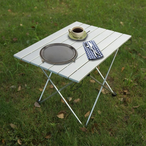 Table de Camping Pliante Pliable en Aluminum Table de randonnée