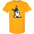 thumbnail image 3 of Inktastic Tri Color Corgi T-Shirt, 3 of 5