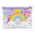 thumbnail image 3 of Pen + Gear Clear Flat Pencil Pouch with Unicorn Clouds Design, 3 of 6