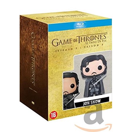 Game Of Thrones Season 5 5 Dvd Box Set Jon Snow Figurine