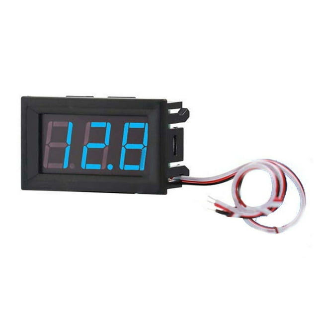 0.56 Inch 3 Wire Led Digital Dc Voltmeter Dc0V-30V Reverse Connection Protection