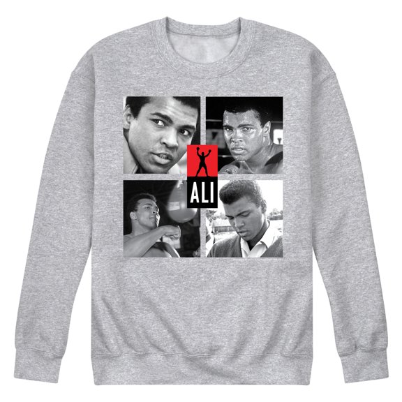 Muhammad Ali - Boxing Legend - Iconic Photos - Men's Crew Neck Fleece Pullover